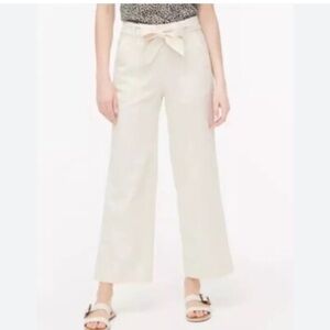 J.Crew Linen Blend Wide Leg Pants
